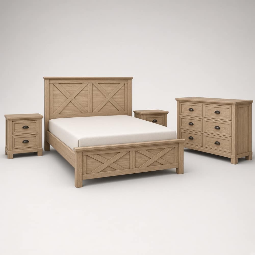 Cascade Farmhouse Bedroom Set